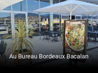 Au Bureau Bordeaux Bacalan réservation de table