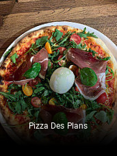 Pizza Des Plans réservation de table