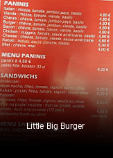 Little Big Burger réservation de table