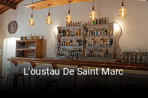 Réserver une table chez L'oustau De Saint Marc maintenant