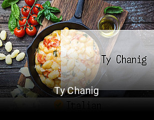 Ty Chanig réservation de table