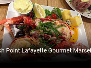 Fish Point Lafayette Gourmet Marseille réservation de table