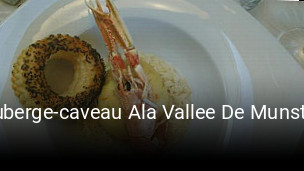 Réserver une table chez Auberge-caveau Ala Vallee De Munster maintenant