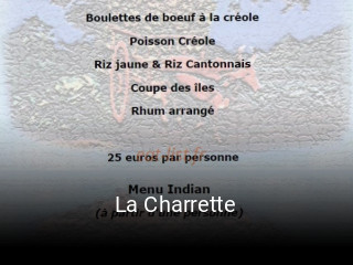 La Charrette réservation