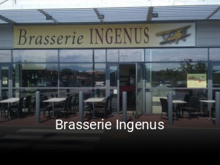 Brasserie Ingenus réservation
