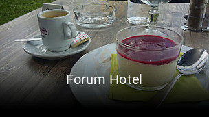 Réserver une table chez Forum Hotel maintenant