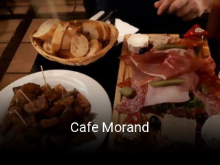 Cafe Morand réservation de table