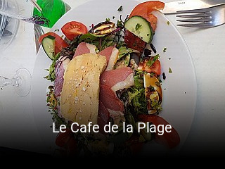 Le Cafe de la Plage réservation de table