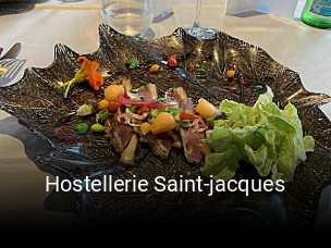 Hostellerie Saint-jacques réservation de table