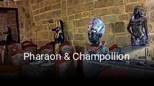 Pharaon & Champollion réservation