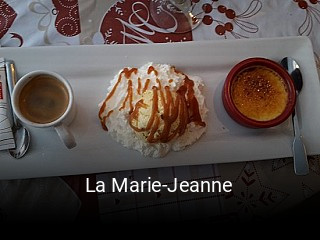 La Marie-Jeanne réservation de table