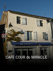 CAFE COUR du MIRACLE réservation