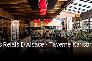 Réserver une table chez Les Relais D'Alsace - Taverne Karlsbrau maintenant