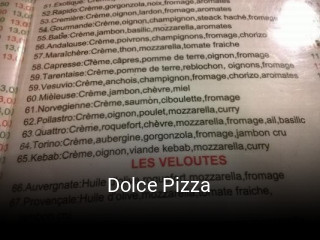 Réserver une table chez Dolce Pizza maintenant