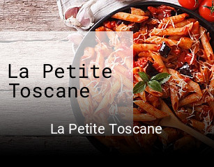 La Petite Toscane réservation de table