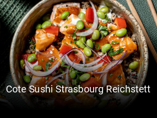 Cote Sushi Strasbourg Reichstett réservation de table