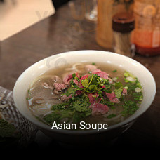 Asian Soupe réservation