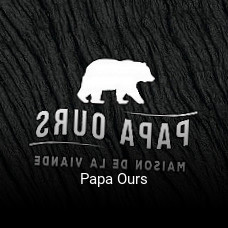 Papa Ours réservation en ligne