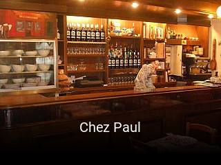 Chez Paul réservation