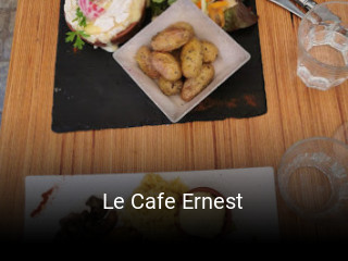 Le Cafe Ernest réservation de table