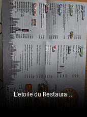 L'etoile du Restaurant réservation en ligne