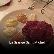 La Grange Saint Michel réservation de table