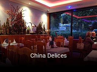 China Delices réservation de table