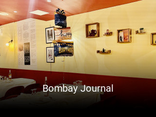 Réserver une table chez Bombay Journal maintenant