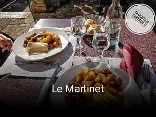 Réserver une table chez Le Martinet maintenant