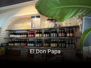 Réserver une table chez El Don Papa maintenant