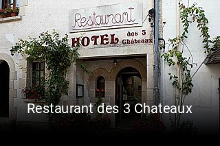 Restaurant des 3 Chateaux réservation