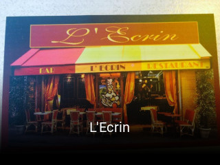 L'Ecrin réservation de table
