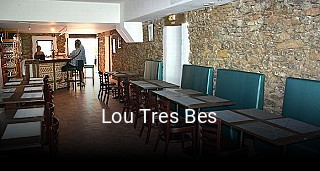 Lou Tres Bes réservation de table