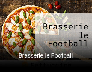 Brasserie le Football réservation de table
