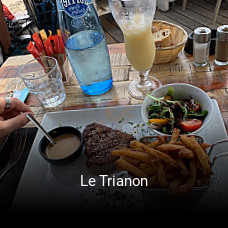 Le Trianon réservation de table