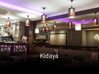 Réserver une table chez Kidaya maintenant