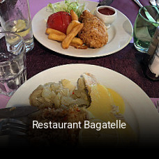 Restaurant Bagatelle réservation en ligne
