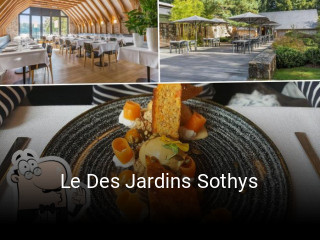 Le Des Jardins Sothys réservation de table