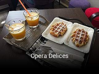 Opera Delices réservation de table