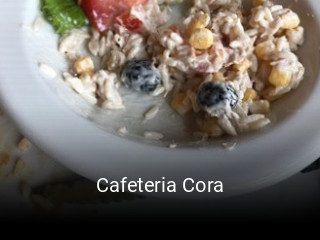 Cafeteria Cora réservation de table