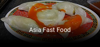Asia Fast Food réservation en ligne