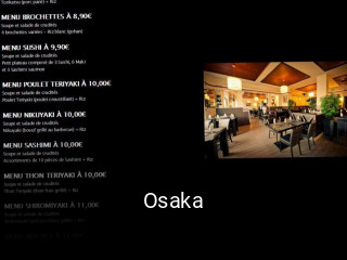 Osaka réservation de table