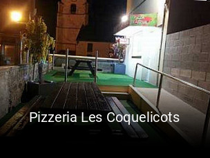Pizzeria Les Coquelicots réservation de table