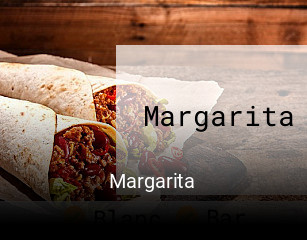 Margarita réservation en ligne