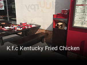 K.f.c Kentucky Fried Chicken réservation en ligne