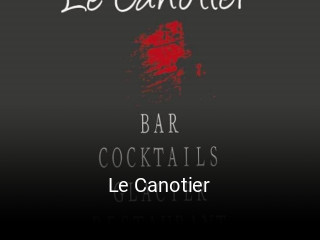 Le Canotier réservation
