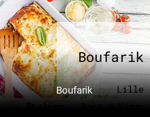 Réserver une table chez Boufarik maintenant