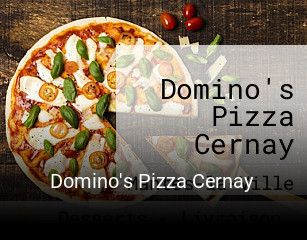 Réserver une table chez Domino's Pizza Cernay maintenant