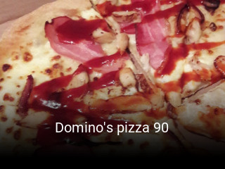 Réserver une table chez Domino's pizza 90 maintenant