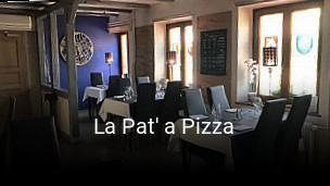 Réserver une table chez La Pat' a Pizza maintenant